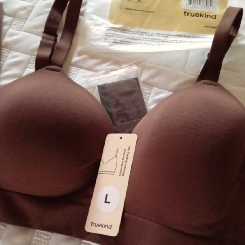Truekind Wireless Brown Bra